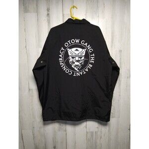 OTOW Gang The Blatant Conspiracy Mens  XL Lightweight Black Shacket